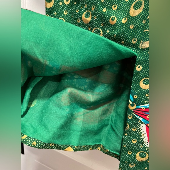 ANKARA African Wax Print Peplum Cotton Skirt ✨ - Picture 7 of 7